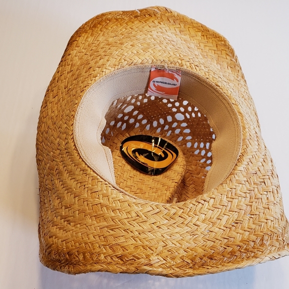 Women's Straw Cowboy Hat - Picture 4 of 4